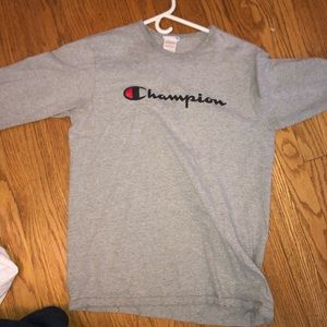 Grey champion long sleeve